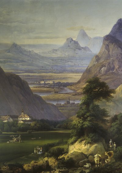 Landscape near Kamuk by Josef Matj Navrátil